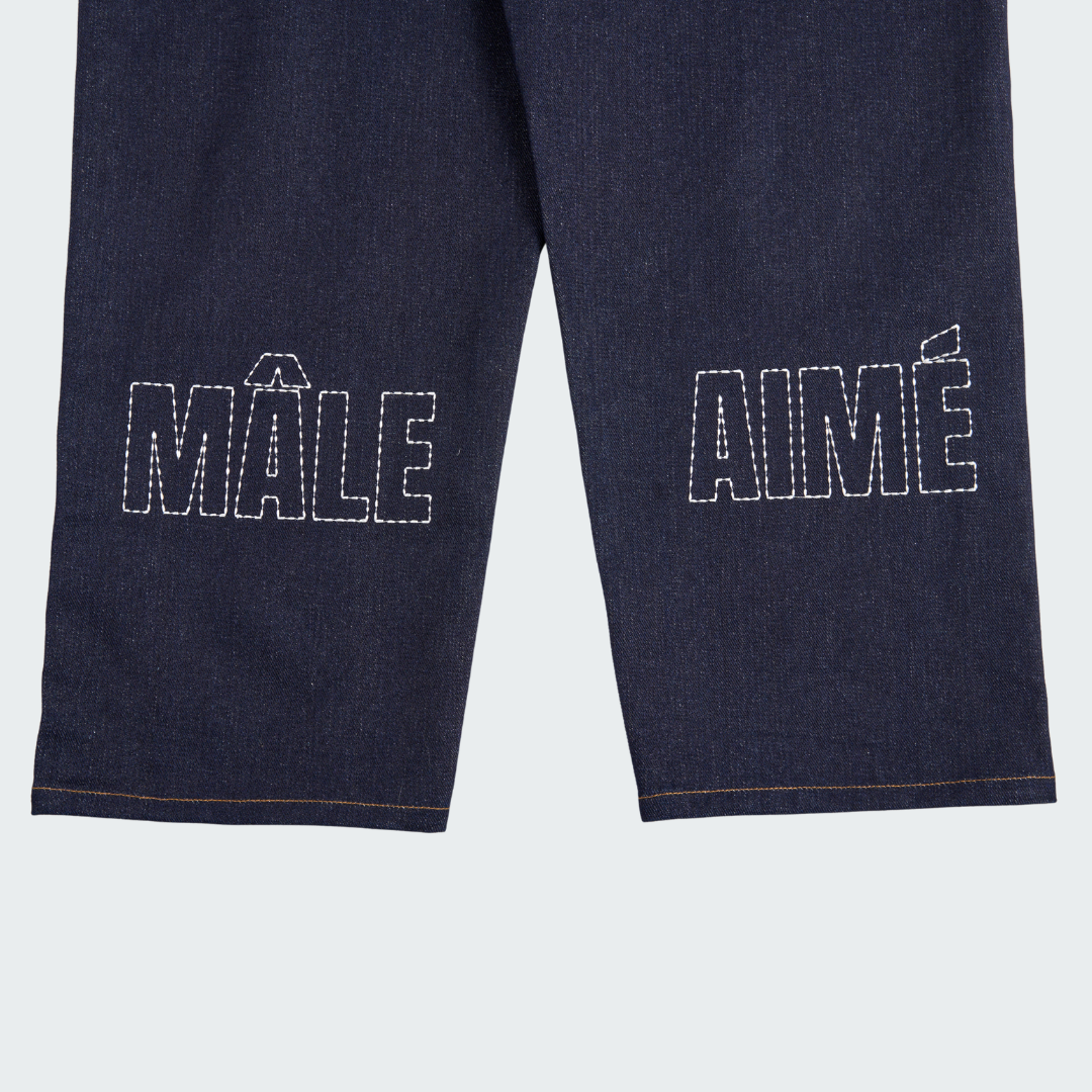 BAGGY JEAN BRODERIE MÂLE AIME