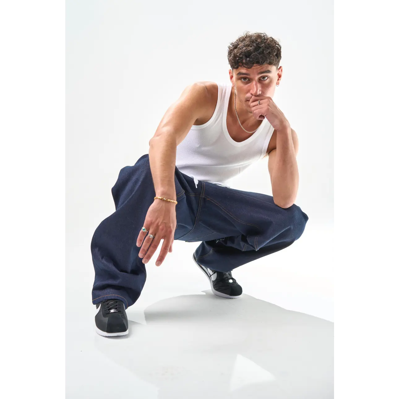 BAGGY JEAN BRODERIE MÂLE AIME