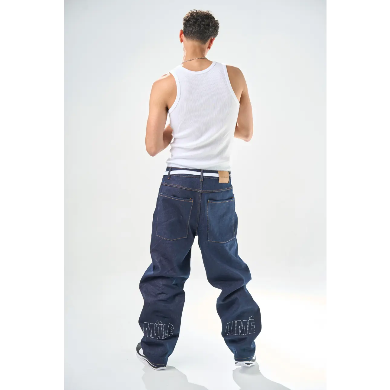 BAGGY JEAN BRODERIE MÂLE AIME