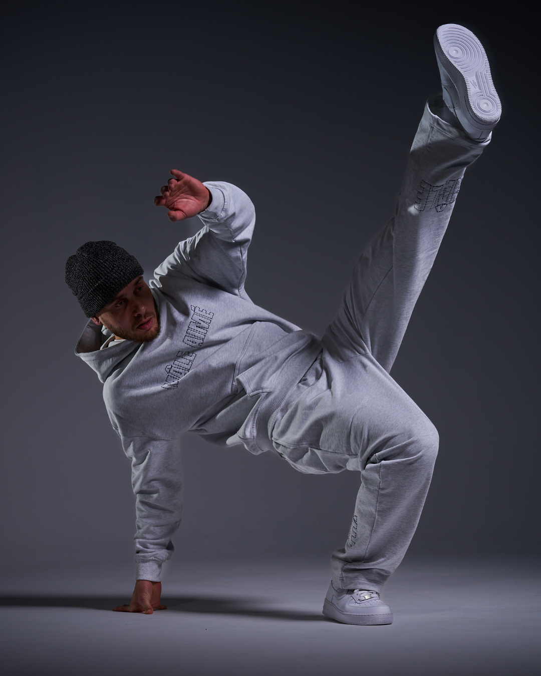 PANTALON MON SET MALE AIME GRIS