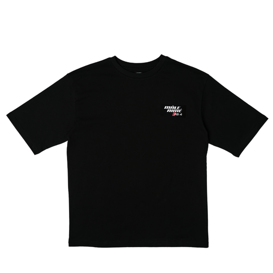 T-SHIRT OVERSIZE MALE AIME RS4 NOIR