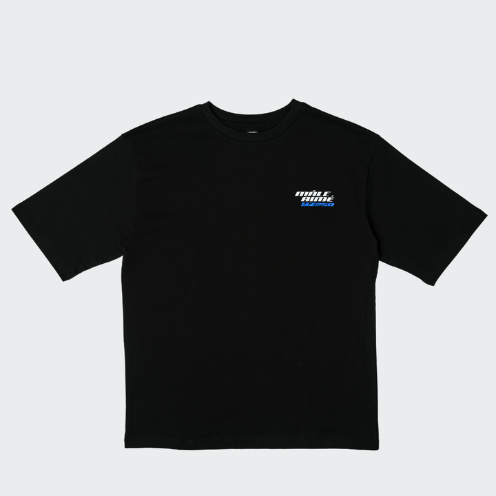 T-SHIRT OVERSIZE MALE AIME YZ NOIR