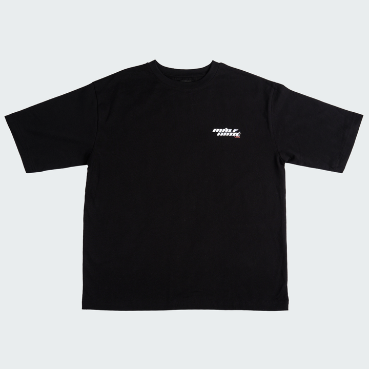 T-SHIRT OVERSIZE MALE AIME VR SIX NOIR