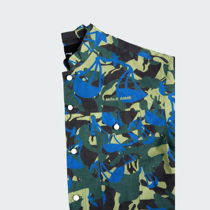 VESTE THE UNIFORM CAMO PRINT